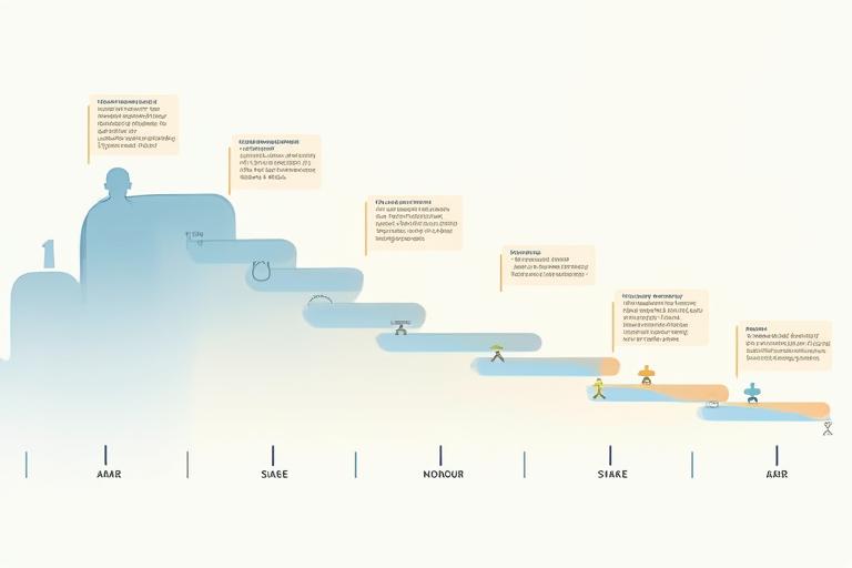 Illustrazione scientifica che mostra le fluttuazioni ormonali (estrogeni, progesterone) in perimenopausa e menopausa con timeline.